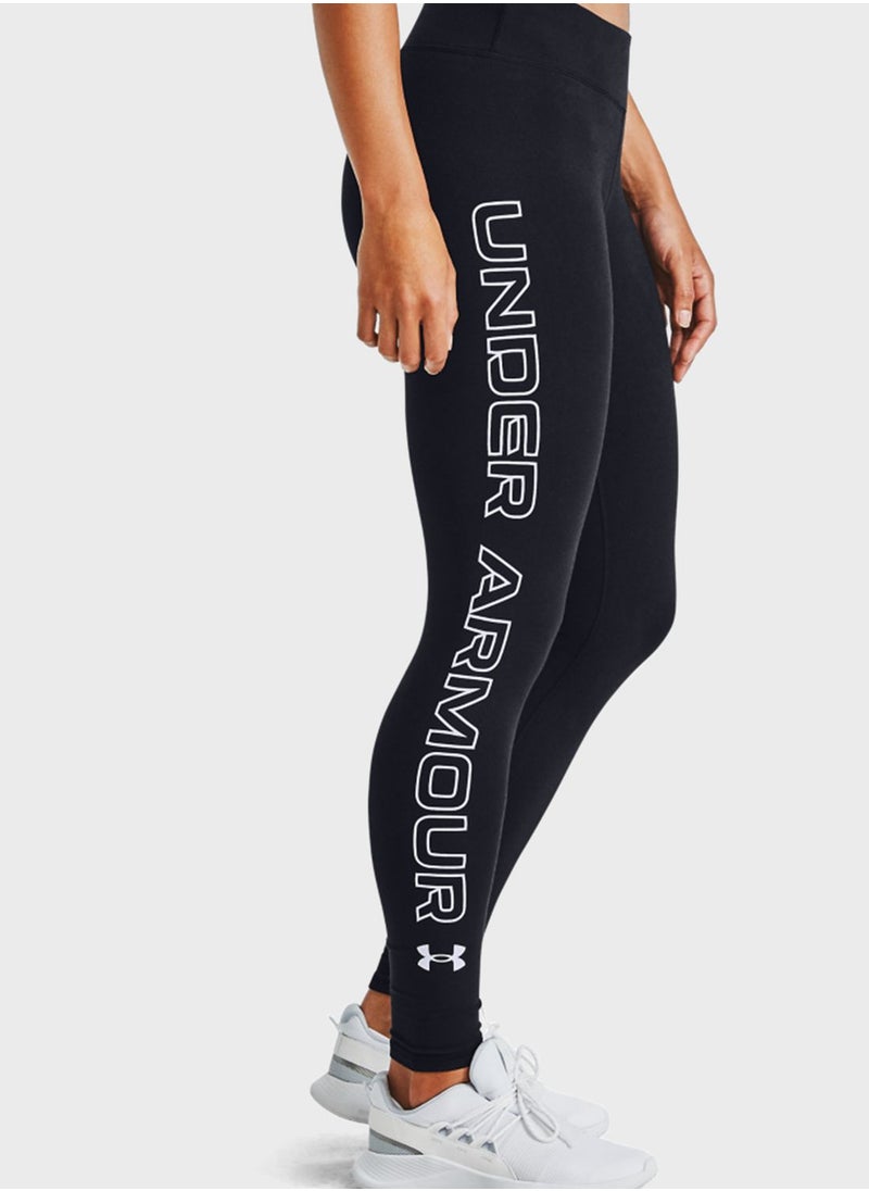 UNDER ARMOUR - Favorite Wordmark Leggings - Image 1