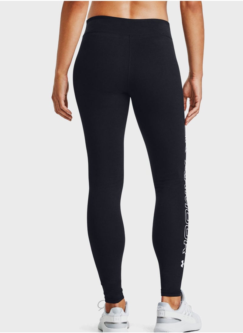 UNDER ARMOUR - Favorite Wordmark Leggings - Image 1