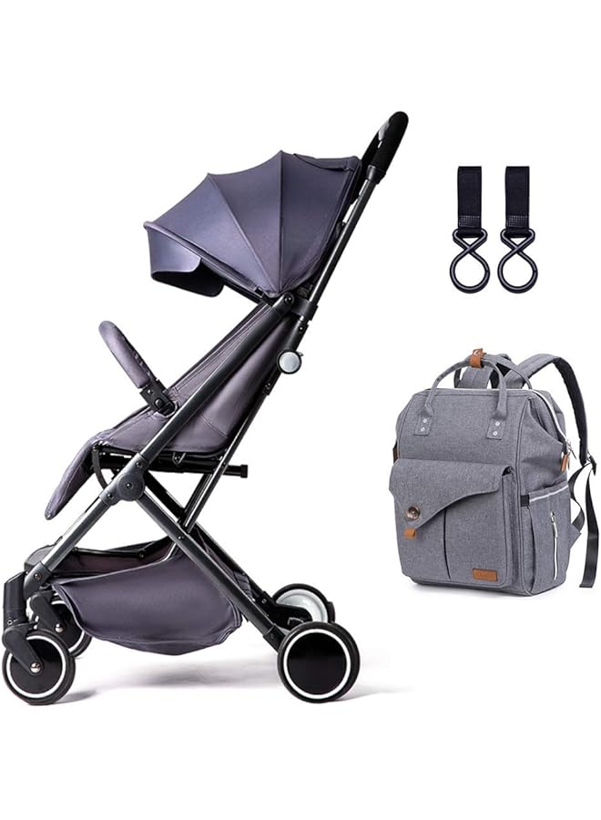 erorex Travel Lite Shock Proof Stroller Sld Single Hand Fold Rotating Wheels Air Travel Cabin Cover Carry