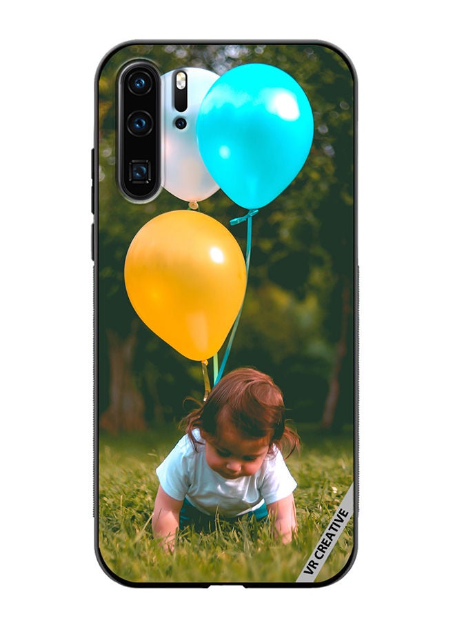 VR CREATIVE Protective Case Cover For Huawei P30 Pro Boy With Balloons Design Multicolour - Image 1
