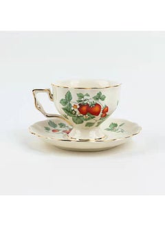 xozgdovg Vintage French Coffee Mug Set - Stylish Ceramic Coffee Cups 