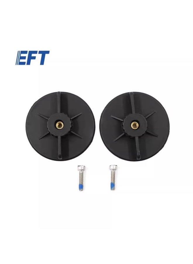 EFT Wing Fly Special Spreader Turntable Knob Finished Accessories **55*12/EPS200/2PCs Repair Accessories-Color:EFT Spreader Turntable Knob Finished Accessories **55*12/EPS200/2PCs  - Image 1