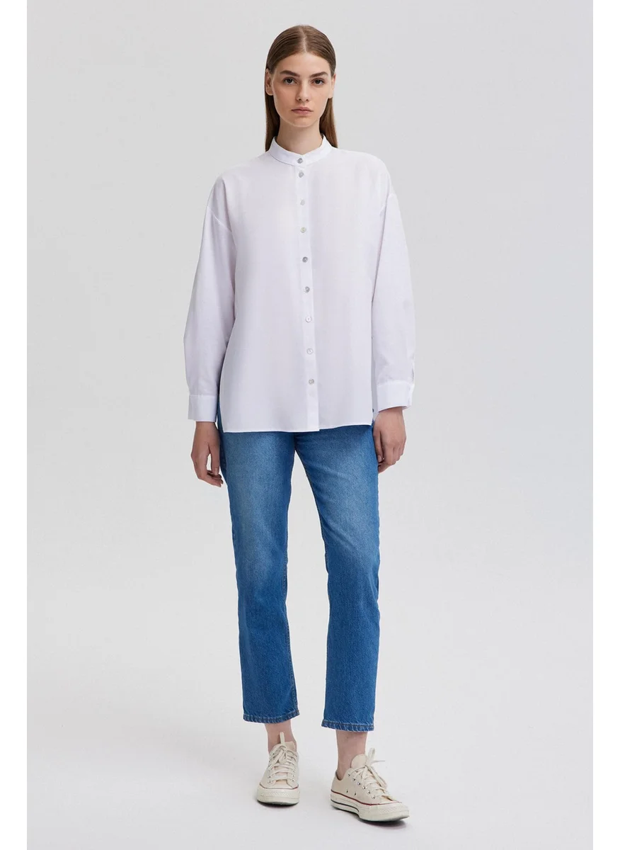تاتشي Poplin Shirt with Rope Detail