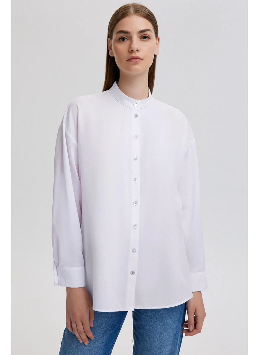 تاتشي Poplin Shirt with Rope Detail