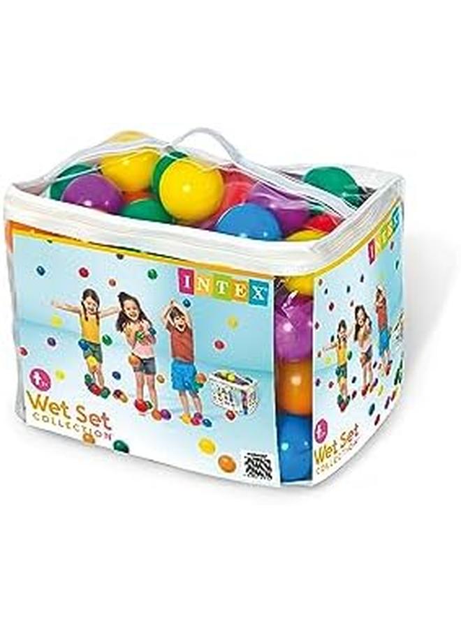 INTEX Fun Balls Multi Color 100 Pieces 49600 - Image 4