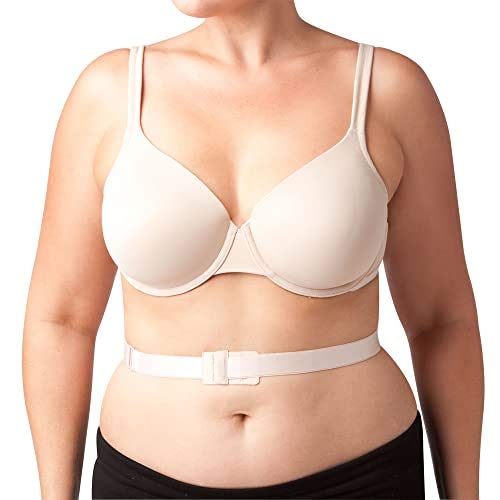 Maidenform مايدنفورم حمالة صدر نسائية قابلة للتحويل ذات ظهر منخفض، لون بيج، مقاس واحد أمريكي - Image 5
