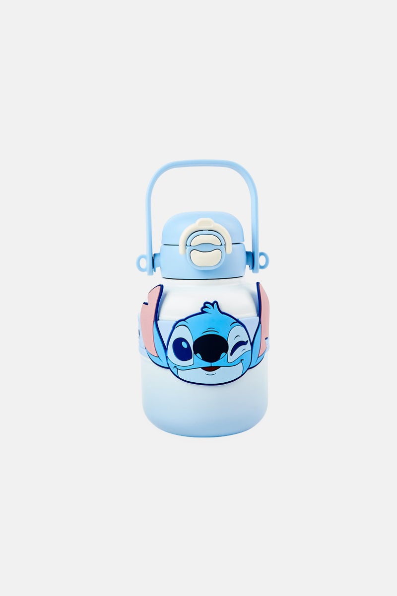 Disney Stitch Series Vacuum Water Bottle 680 ml, Blue - Image 1