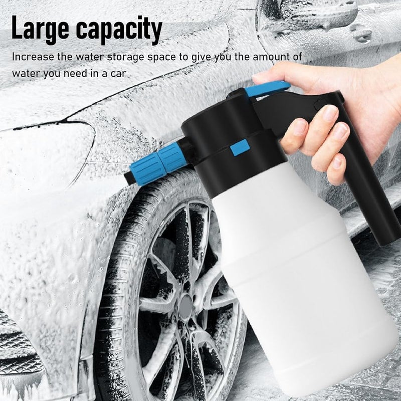Ejoyous Electric Foam Sprayer 1.5L Cordless Usb Rechargeable - Image 2
