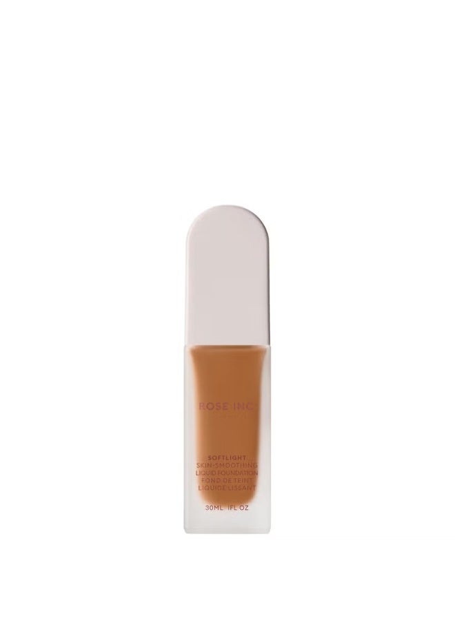 روز انك كريم أساس سائل ناعم ومنعم للبشرة من ROSE INC - 25 واط دافئ عميق - Image 1