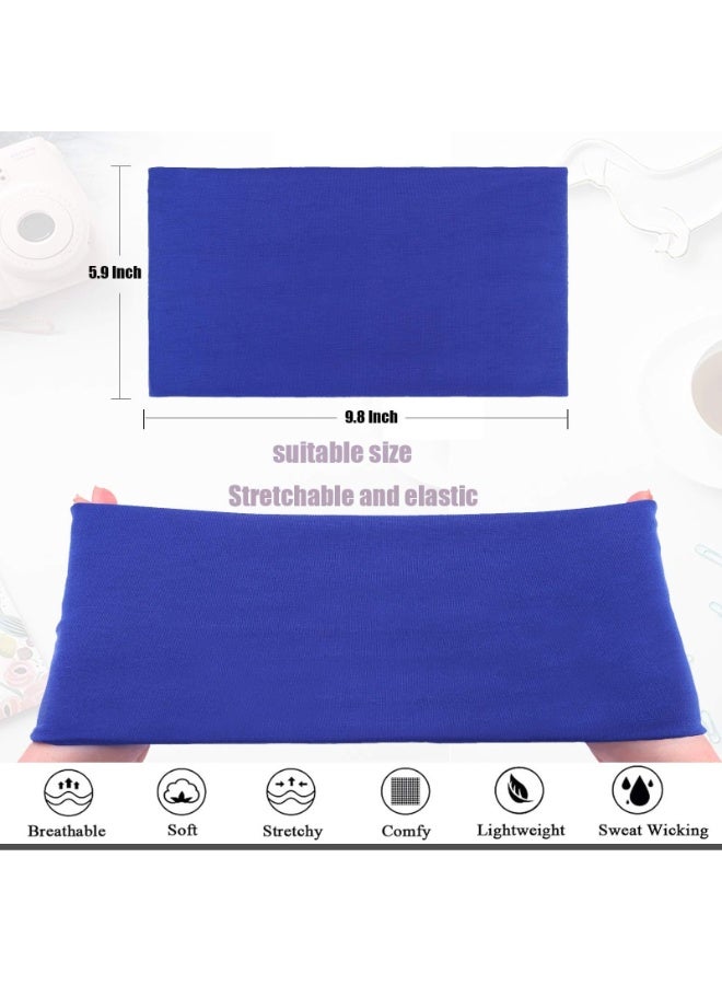 Women's Wide Stretch Non-Slip Turban Headbands for Sports & Workout, 6-Piece Set - Image 2