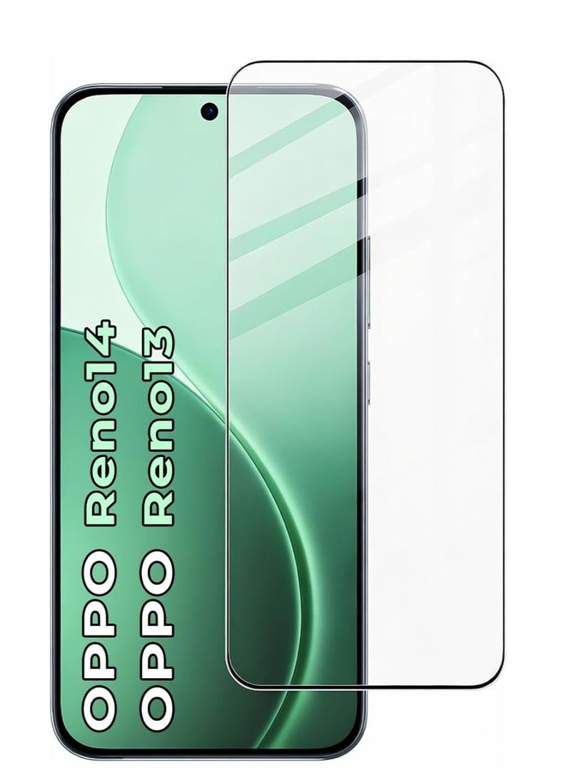 for Oppo Reno 14 5G / Oppo Reno 13 5G Tempered Glass Screen Protector, 9H Hardness Anti-Scratch Tempered Glass flim, , Anti-Scratch - Image 1