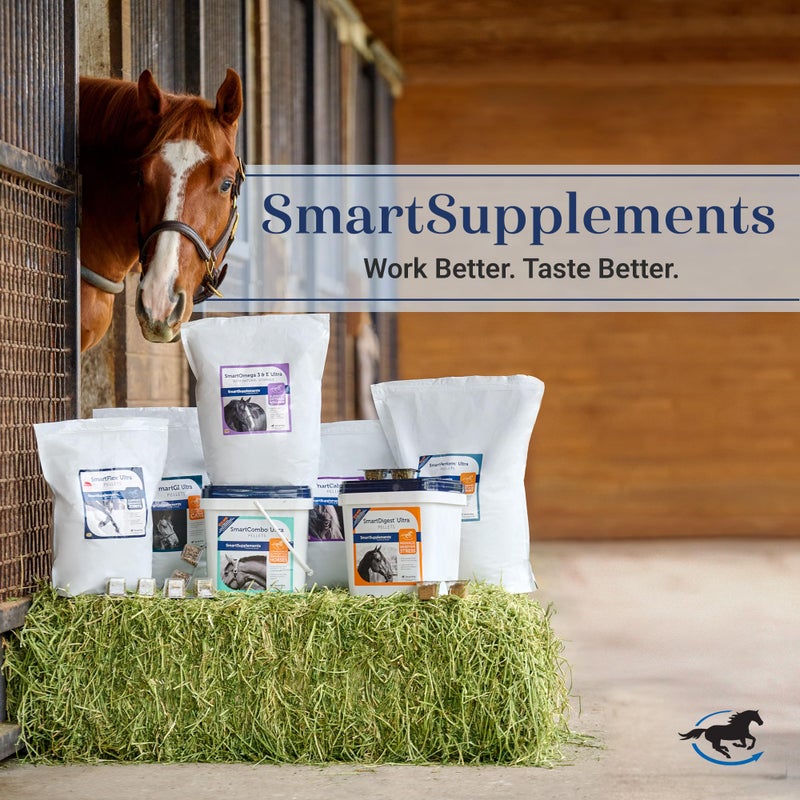 SmartEquine SmartDigest Digestive Health Supplement for Horses | Encourages Healthy Digestion Through Probiotics and Prebiotics | 56 Servings | 1.85 lb Bucket - Image 5