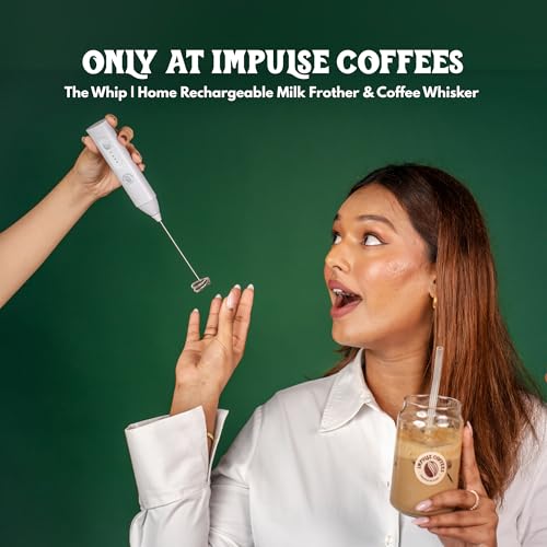 Impulse Coffees The Whip | Rechargeable Coffee Frother Electric | Smooth Operation,3 Modes | Stainless Steel Electric Whisker | USB Charging | Easy to Clean | Best for Coffees, Milk, Lattes, Espresso - Image 2