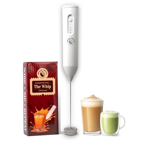 Impulse Coffees The Whip | Rechargeable Coffee Frother Electric | Smooth Operation,3 Modes | Stainless Steel Electric Whisker | USB Charging | Easy to Clean | Best for Coffees, Milk, Lattes, Espresso - Image 1