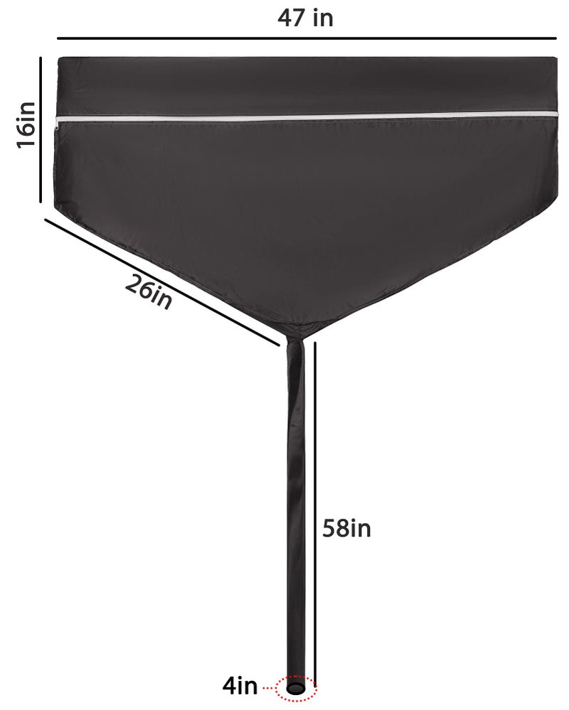 Classic Split AC Service Wash Bag/Cover For Indoor Unit, Waterproof (1.5 Ton, Brown) - Image 5