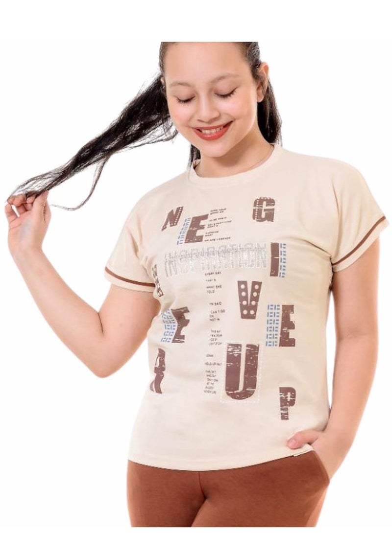 بيجامة اطفال بناتى قطن سن محير - Image 2