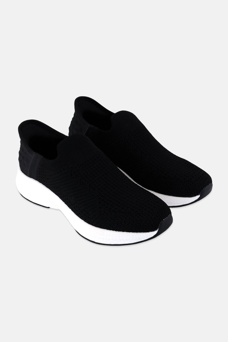 RBX Women Slip On Training Shoes, Black - Image 1