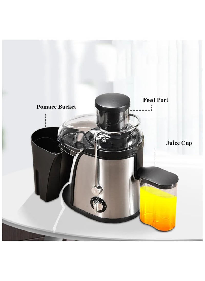 4 In 1 Juicer Extractor,1000W Power with Copper Motor, 500ml Juice collector, Large pulp container, 2 Speed Control, Easy to Clean, Perfect for Healthy Living