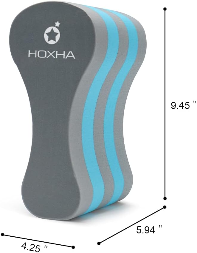 HOXHA Pull Buoy Leg Float, EVA 5 Layer Swimming Pull Float Training Aid Sports Upper Body Aqua Fitness for Adult, Beginners - Image 2