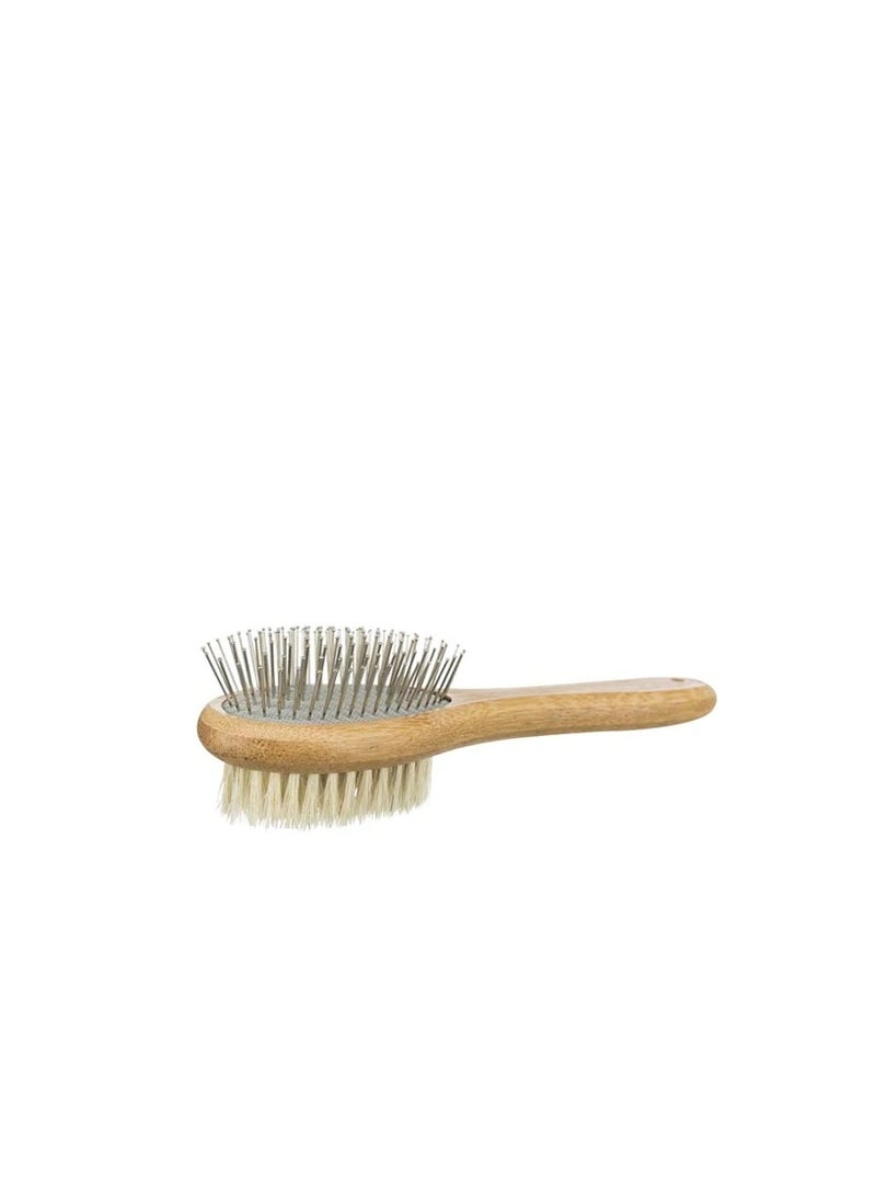 Trixie Double Sided Bamboo Brush - Image 1