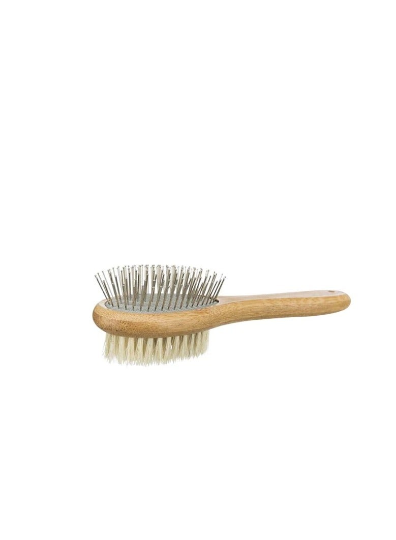 Trixie Double Sided Bamboo Brush - Image 2
