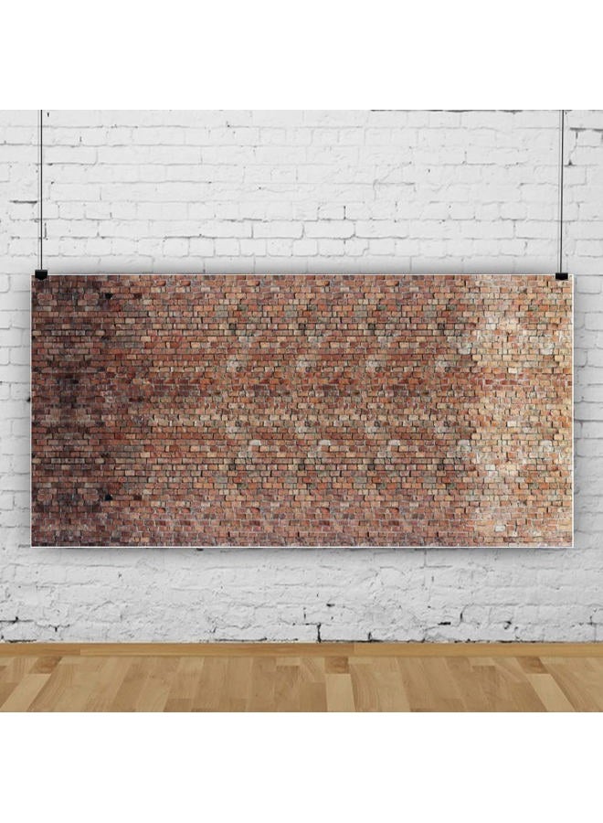 LFEEY 20x10ft Vintage Red Brick Wall Photo Backdrop Newborn Baby Girls Adults Portrait Photography Background Wallpaper Photo Studio Props Large Size 6x3M - Image 3