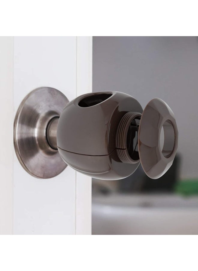 Driddle New & Improved - Door knob Baby Safety Cover - 5 Pack - Deter Little Kids from Opening Doors with A Child Proof Door Handle Lock - Image 2