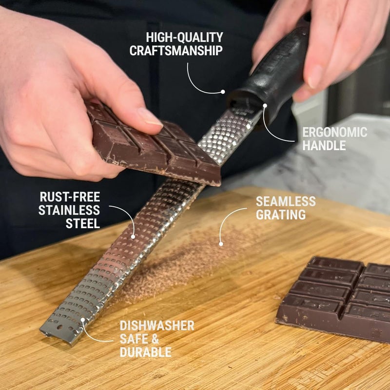 Microplane Classic Zester Grater, Black - Image 3