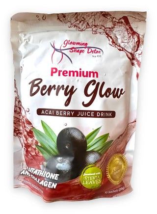 Glowming Shape Detox by cc - Premium Berry Glow  10 x 20g‏ ‏ - pzsku/ZDA610065B1ED09E2A865Z/45/_/1690584583/39561db0-80f2-4729-bbee-c0d7c5a07d8c