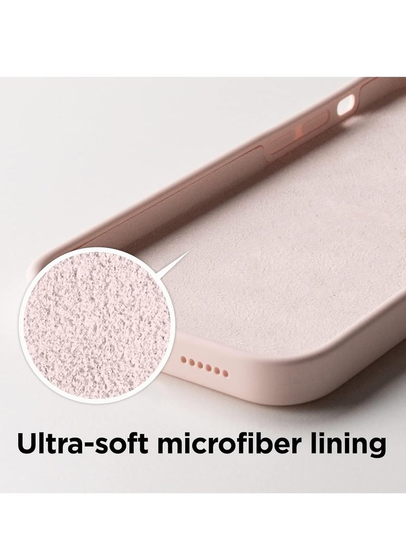 راكسوم [3 في 1] غطاء حماية لهاتف iPhone 15 Plus مع واقي شاشة من الزجاج المقوى 9H، غطاء حماية فاخر من السيليكون السائل المقاوم للصدمات، غطاء هاتف نحيف لهاتف iPhone 15 Plus (2023) (iphone 15 Plus، وردي) - Image 2