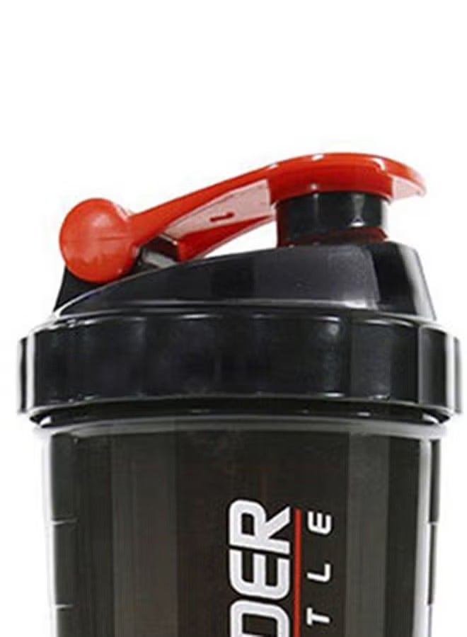 سبايدر بوتل "زجاجة شيكر بروتين 500 مل مع تخزين 3 طبقات | شيكر رياضي خالٍ من البيسفينول أ ومضاد للتسرب لمخفوقات البروتين والمكملات الرياضية | زجاجة مضادة للانزلاق مع حجرة لتخزين حبوب الدواء" - Image 4