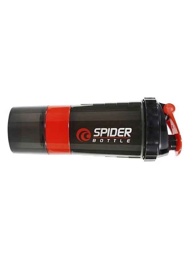 سبايدر بوتل "زجاجة شيكر بروتين 500 مل مع تخزين 3 طبقات | شيكر رياضي خالٍ من البيسفينول أ ومضاد للتسرب لمخفوقات البروتين والمكملات الرياضية | زجاجة مضادة للانزلاق مع حجرة لتخزين حبوب الدواء" - Image 5