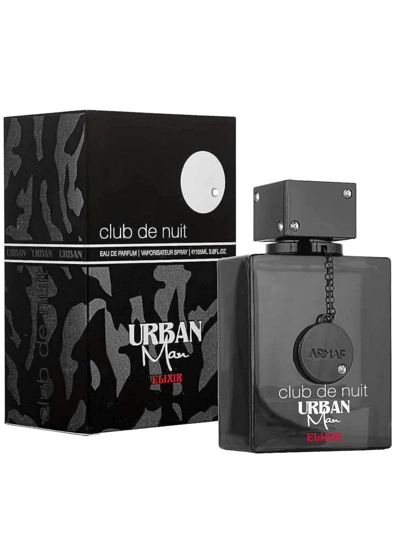 أرماف عطر كلوب دي نيوي من ارماف، او دي بارفان اوربان اليكسير مان للرجال، عطور للرجال، 105 مل، اسود