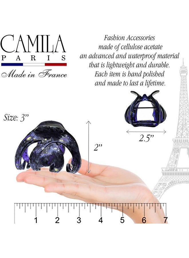 كاميلا مشبك شعر على شكل أخطبوط فرنسي من كاميلا باريس CP3862 للنساء ذوات الشعر الكثيف والشعر الطويل المجعد والمتموج، مشبك شعر على شكل مخلب للفتيات، مشبك تصفيف للشعر الكثيف، قبضة قوية لا تنزلق، صنع في فرنسا - Image 3