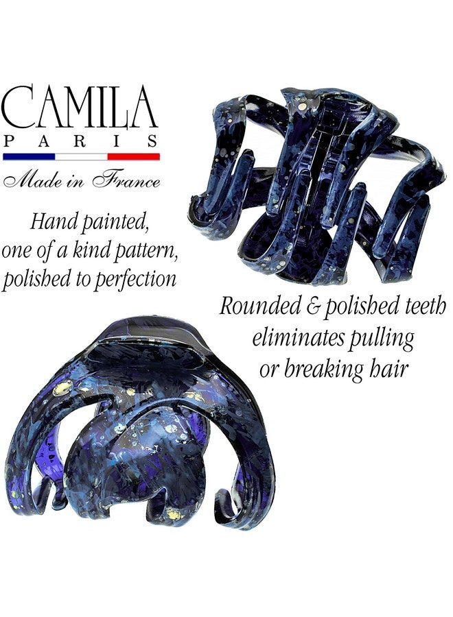 كاميلا مشبك شعر على شكل أخطبوط فرنسي من كاميلا باريس CP3862 للنساء ذوات الشعر الكثيف والشعر الطويل المجعد والمتموج، مشبك شعر على شكل مخلب للفتيات، مشبك تصفيف للشعر الكثيف، قبضة قوية لا تنزلق، صنع في فرنسا - Image 4