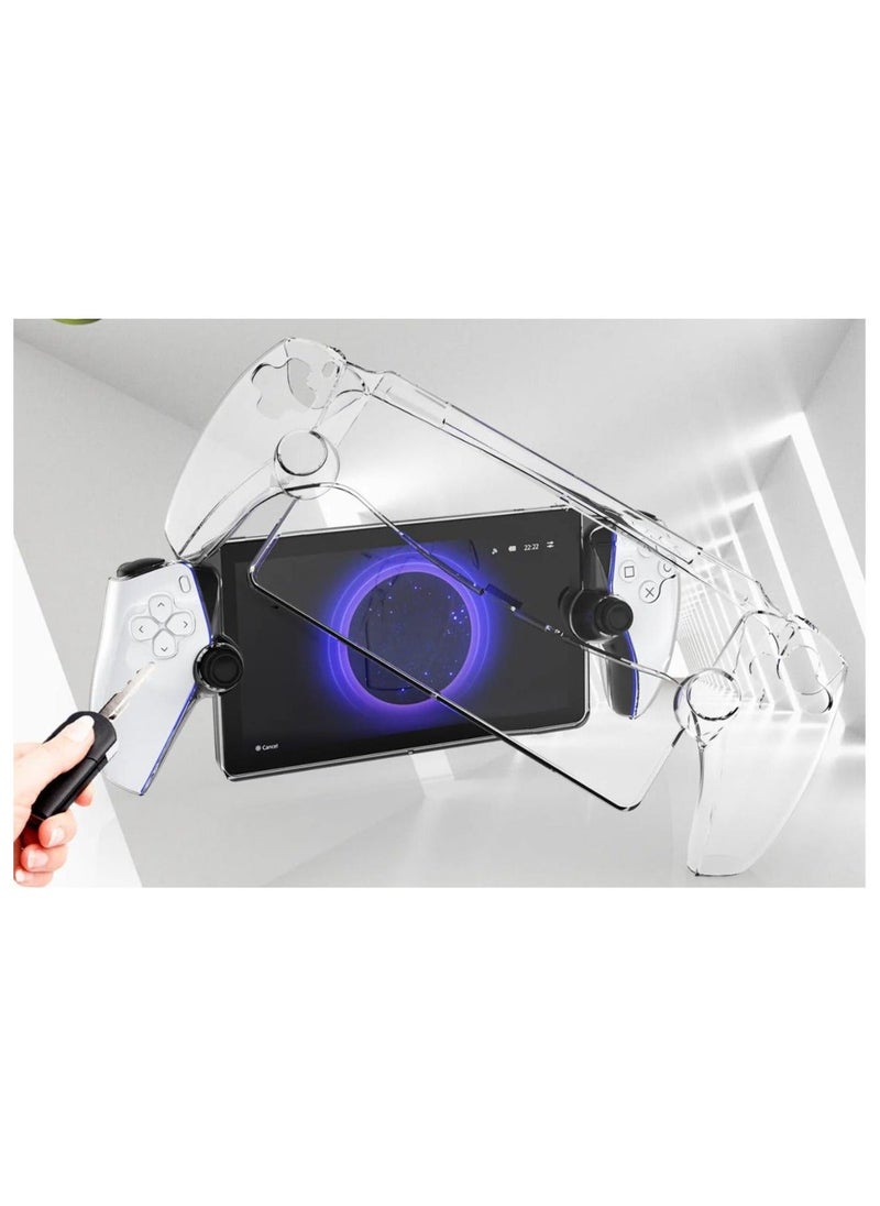 Crystal Clear Hard Protective Case for Playstation 5 Portal - Image 2
