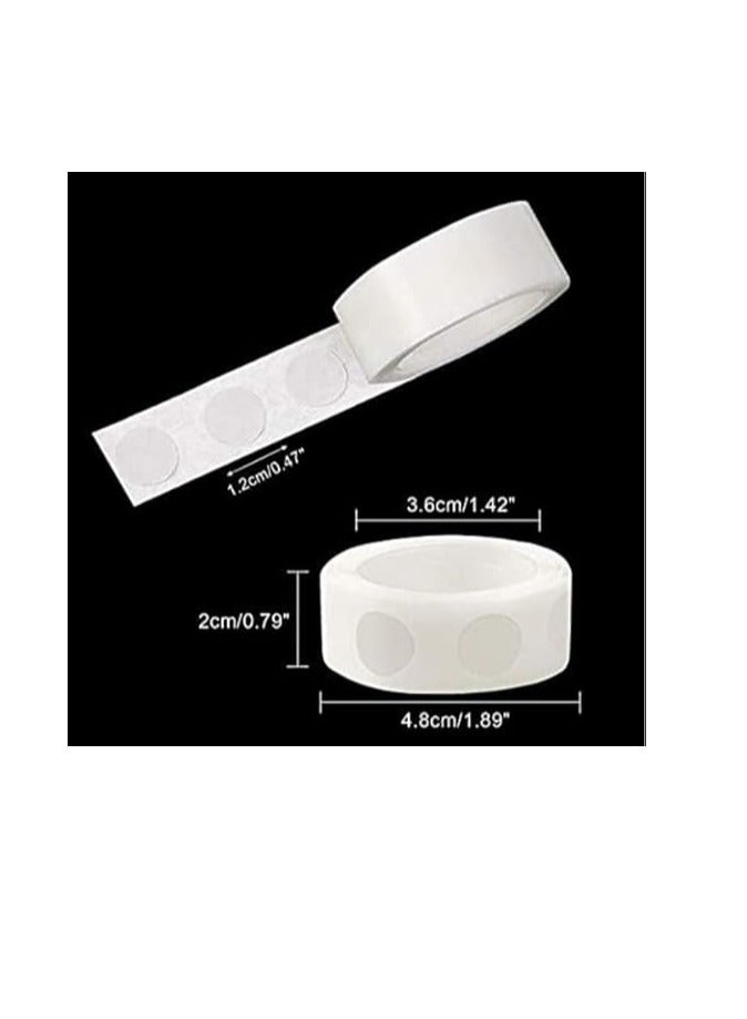 Bostik Glu Dots – Removable, Double Sided Glue Dots, For Instant Fixing & Crafts, Easy to Use, No Mess, Clear, x64 Glu Dots - Image 2