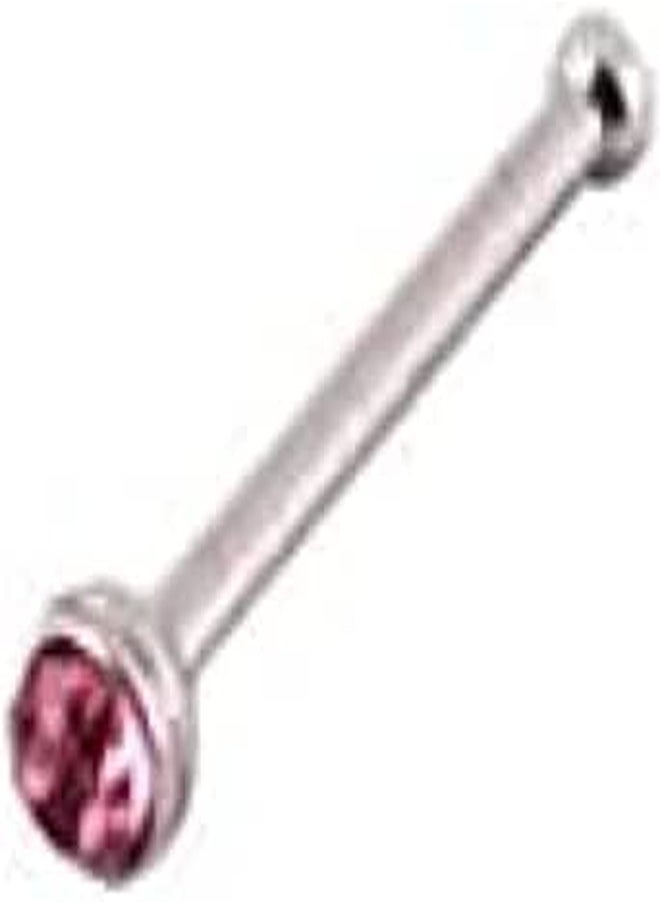 C-bo - C-bo Nose Stud Piercing (Round Shape with Gemstone) - Image 1