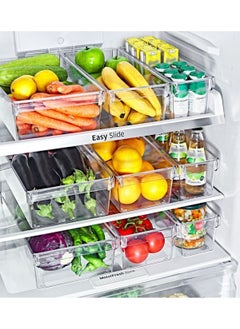 Boz House Set of 3 Tall Clear Refrigerator & Cabinet Organizer  - Image 2