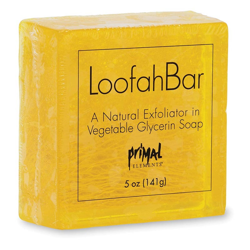 Primal Elements Tahitian Vanilla Loofah Bar Soap 5 Ounce