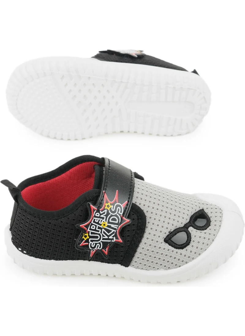 Gezer Summer Linen Boys Adjustable Shoes
