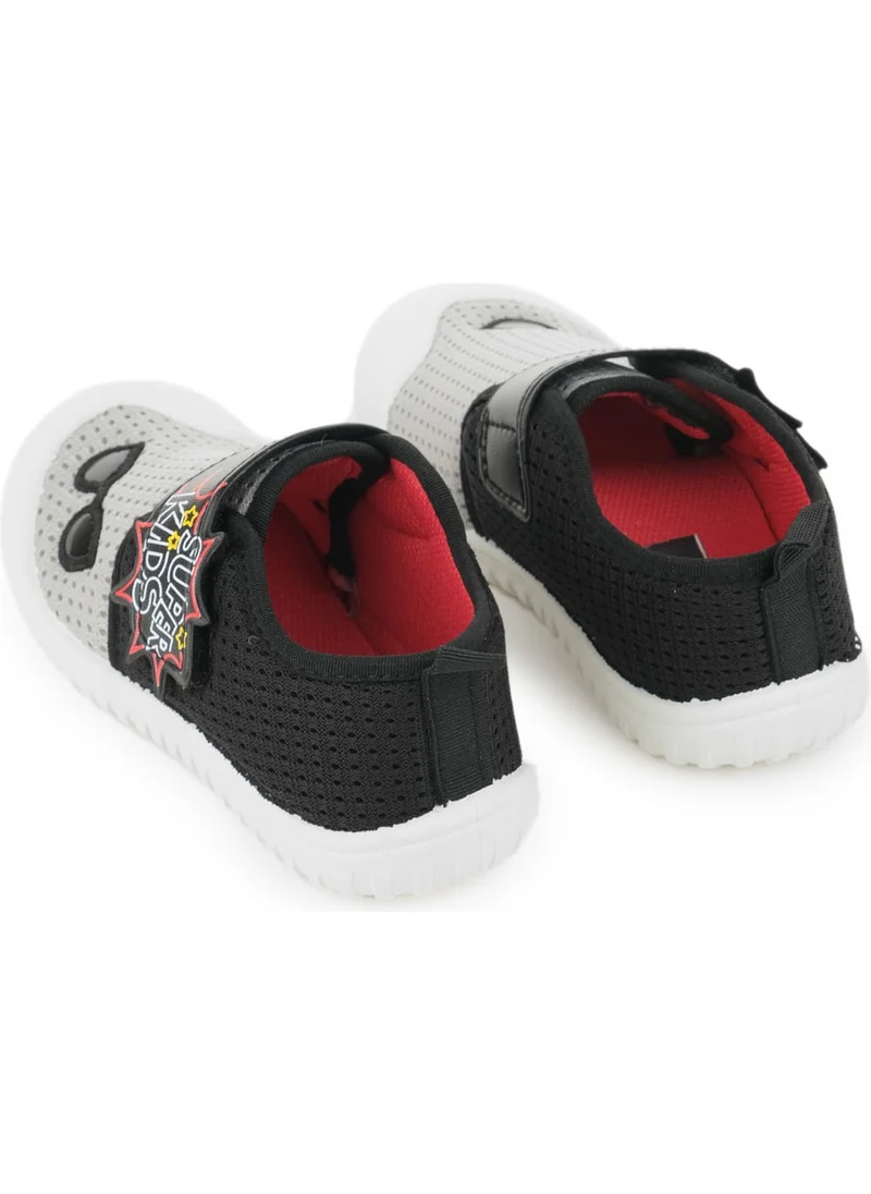 Gezer Summer Linen Boys Adjustable Shoes
