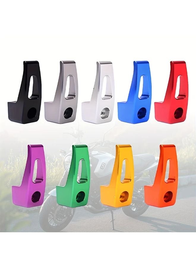 Universal Front Mount Luggage Hook Black Aluminum Alloy For Motorcycles Electric Bikes - Image 5