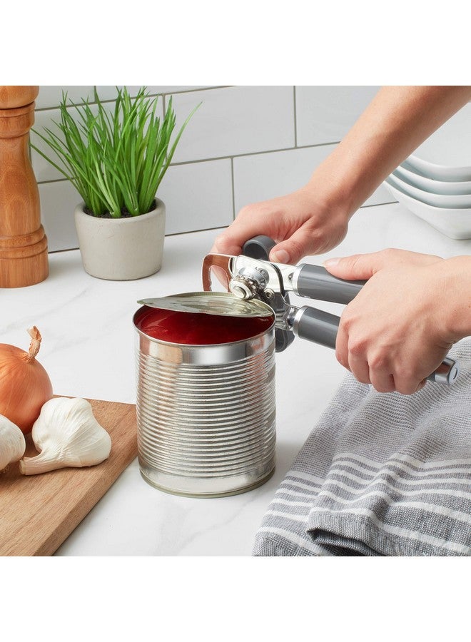 KitchenAid Classic Multifunction Can Opener and Bottle Opener Easy to Use, Razor Sharp Stainless Steel Cutting Wheel, Soft Ergonomic Handles, Charcoal - Image 4