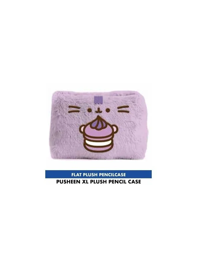 بيراميد حافظة أقلام قطيفة بوشين هرمية لافندر كبيرة جدًا