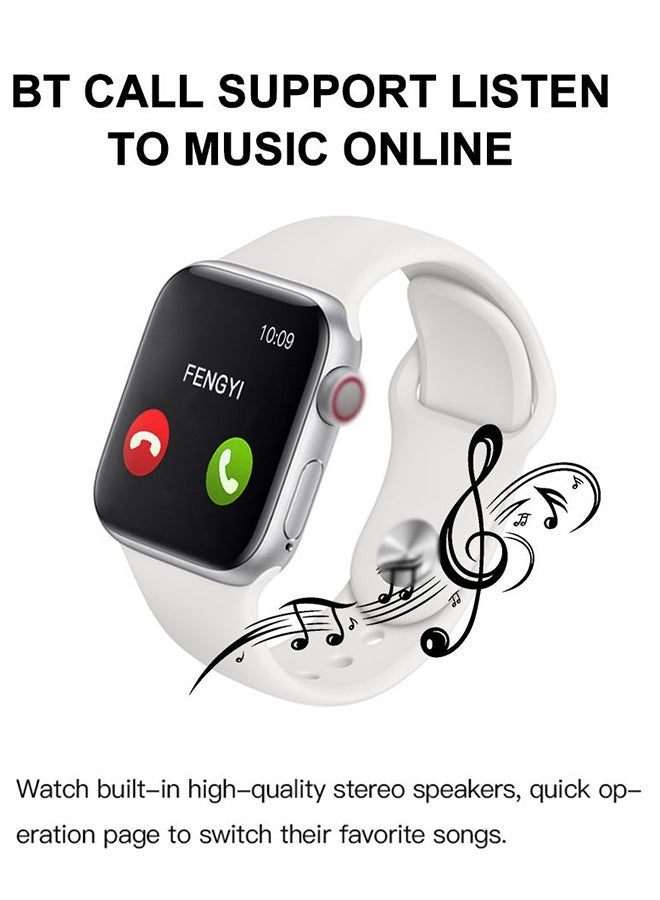 ساعة رياضية ذكية T500 سيريس IP67  مضادة للماء مزودة بجهاز قياس ضغط الدم مع إمكانية عرض الرسائل بخمسة ألوان وردي 300.0 mAh - Image 2