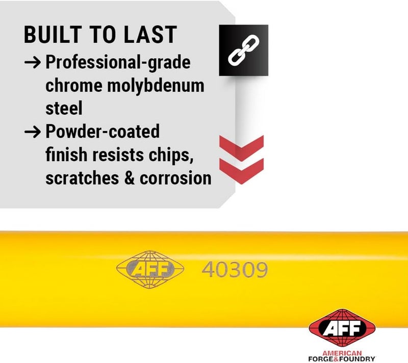 AFF Torque Limiting Extension, 3/4" Drive, 475 ft/lbs, Yellow, 40309 - Image 5