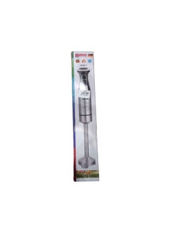 Stainless steel hand blender 1000 watts, 4 sharp stainless steel blades, 2 speeds, powerful copper motor