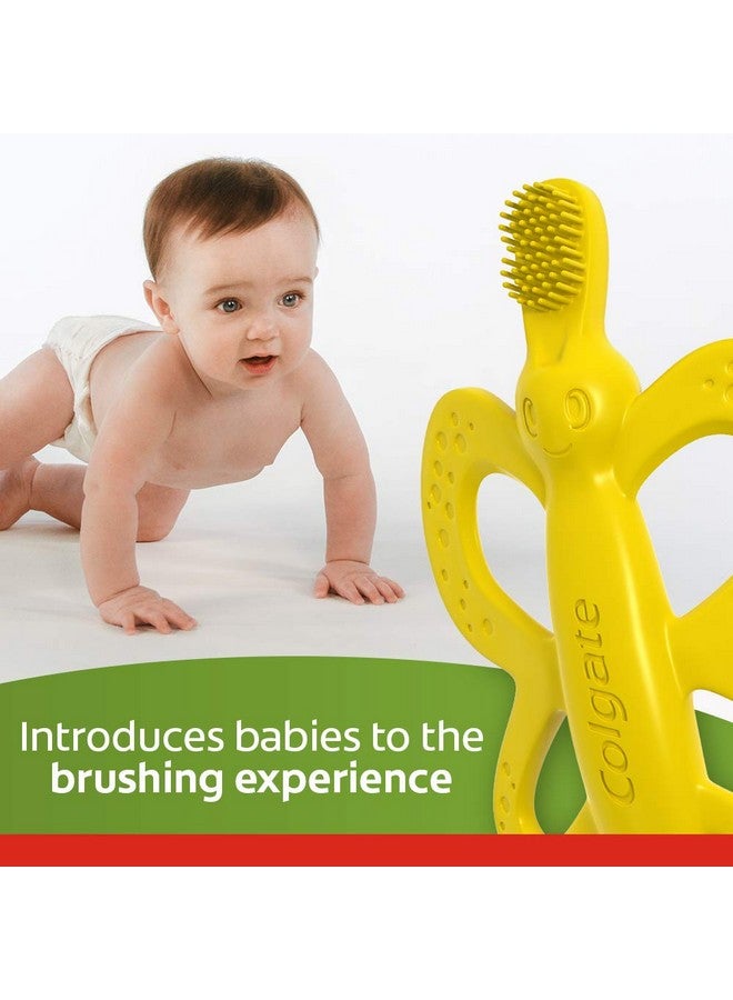 كولجيت فرشاة أسنان وعضاضة كولجيت للأطفال، خالية من مادة BPA - عبوة من قطعتين - Image 3
