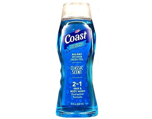 Coast 2 in 1 Hair Body Wash Classic Scent 18 Oz Pack of 6 - Image 5